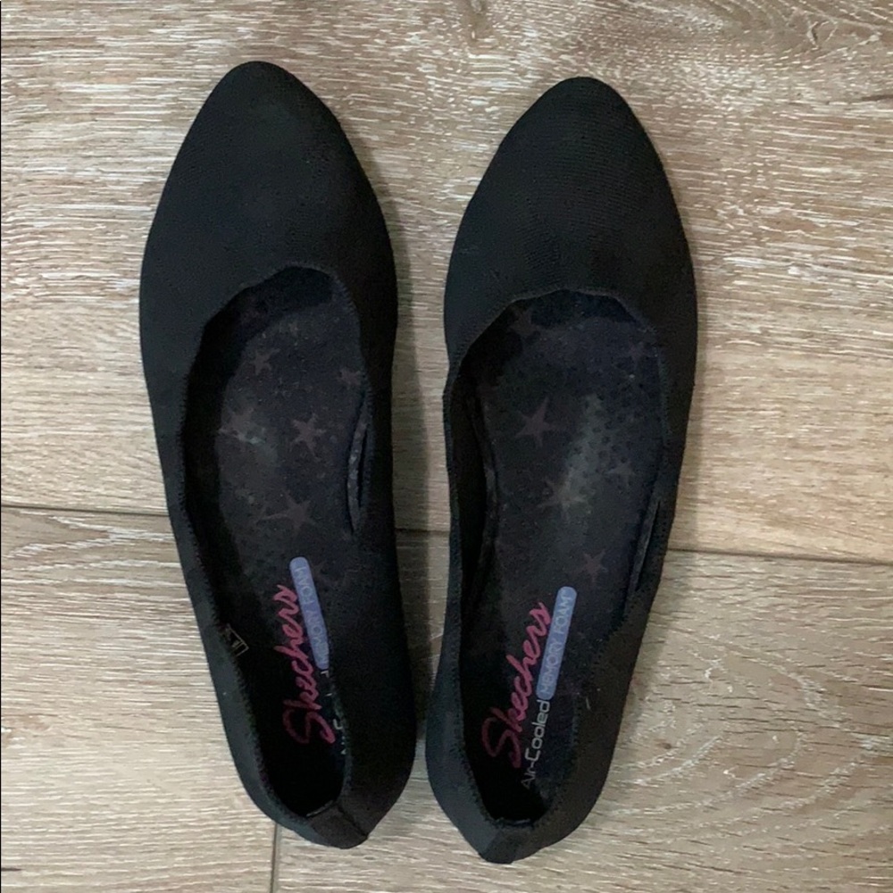 Skechers Air-Cooled Memory Foam Flats